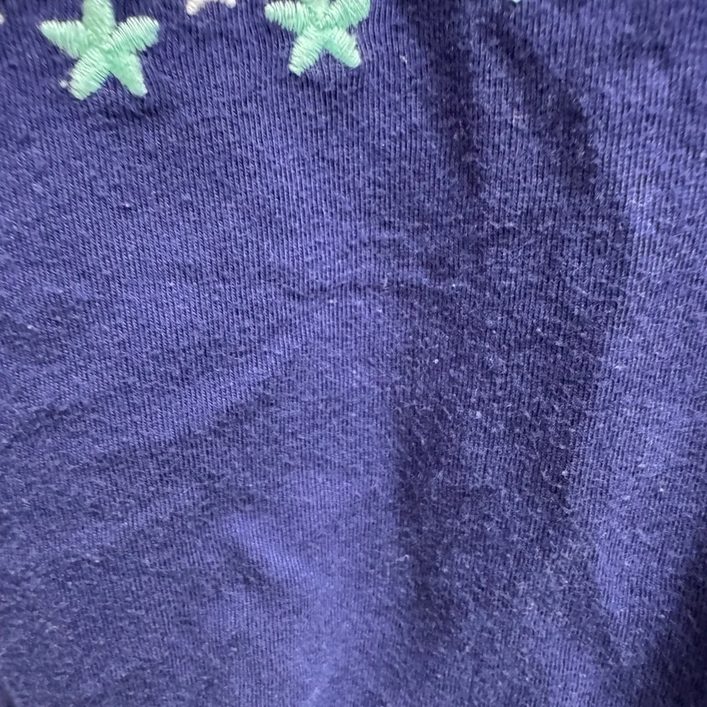 Garanimals 3T Girls Blue Star Short Sleeve Tee Blouse Shirt